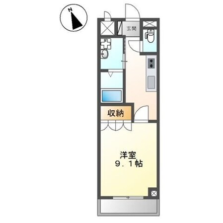 東姫路駅 徒歩9分 2階の物件間取画像